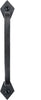 Solid Bronze Gate & Door Pull Handle - Square
