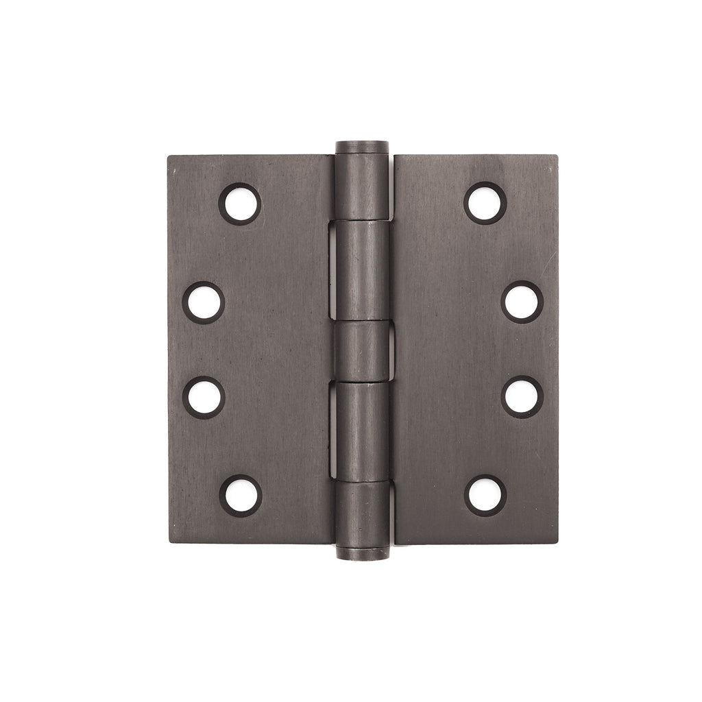 Solid Bronze Template Hinge 4" x 4" - Oil-Rubbed Bronze Finish