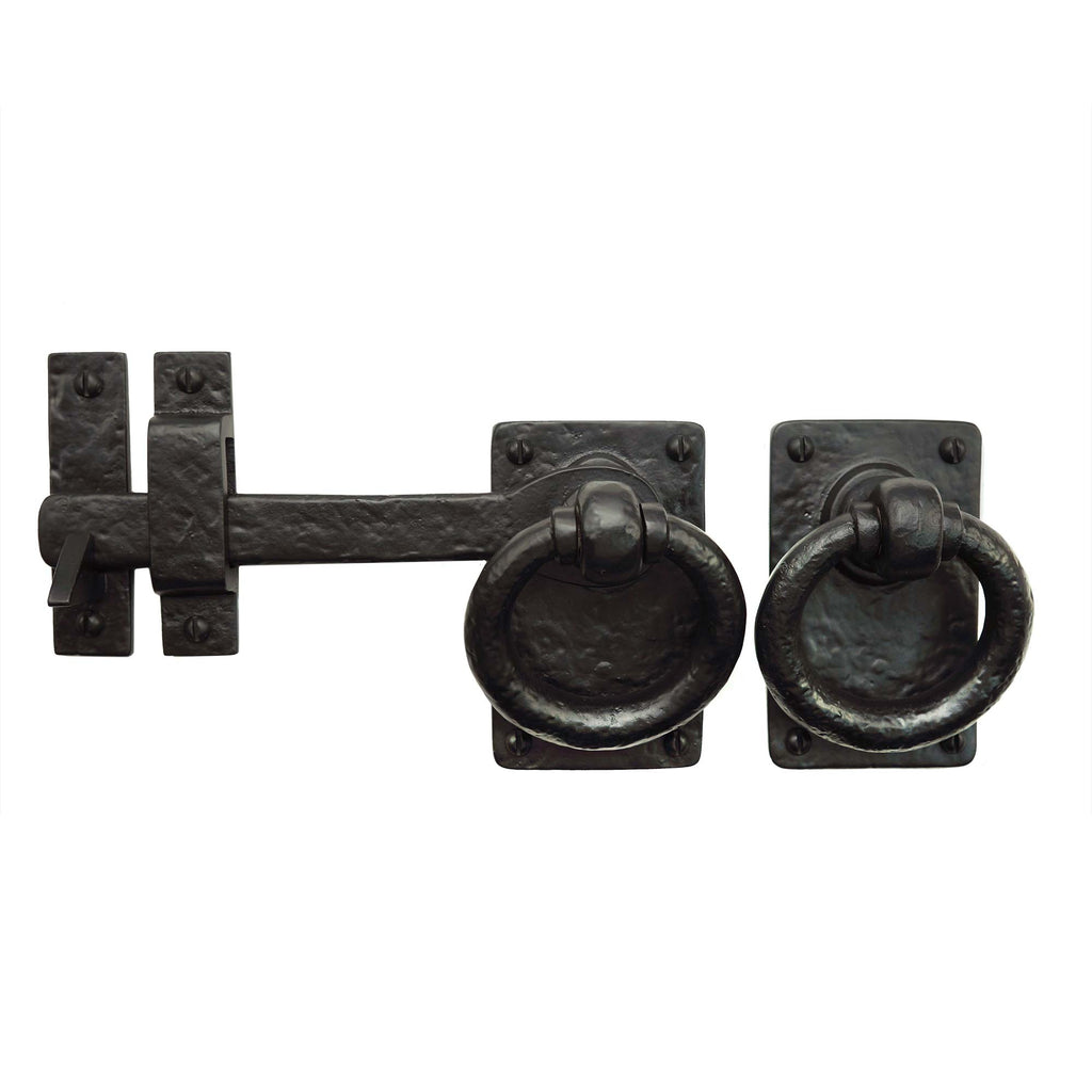 Cast Iron 7" Ring Turn Latch - Left Hand