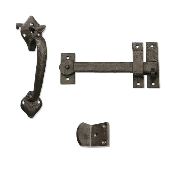 Solid Bronze Textured Gate Kit – Iron Valley Hardware