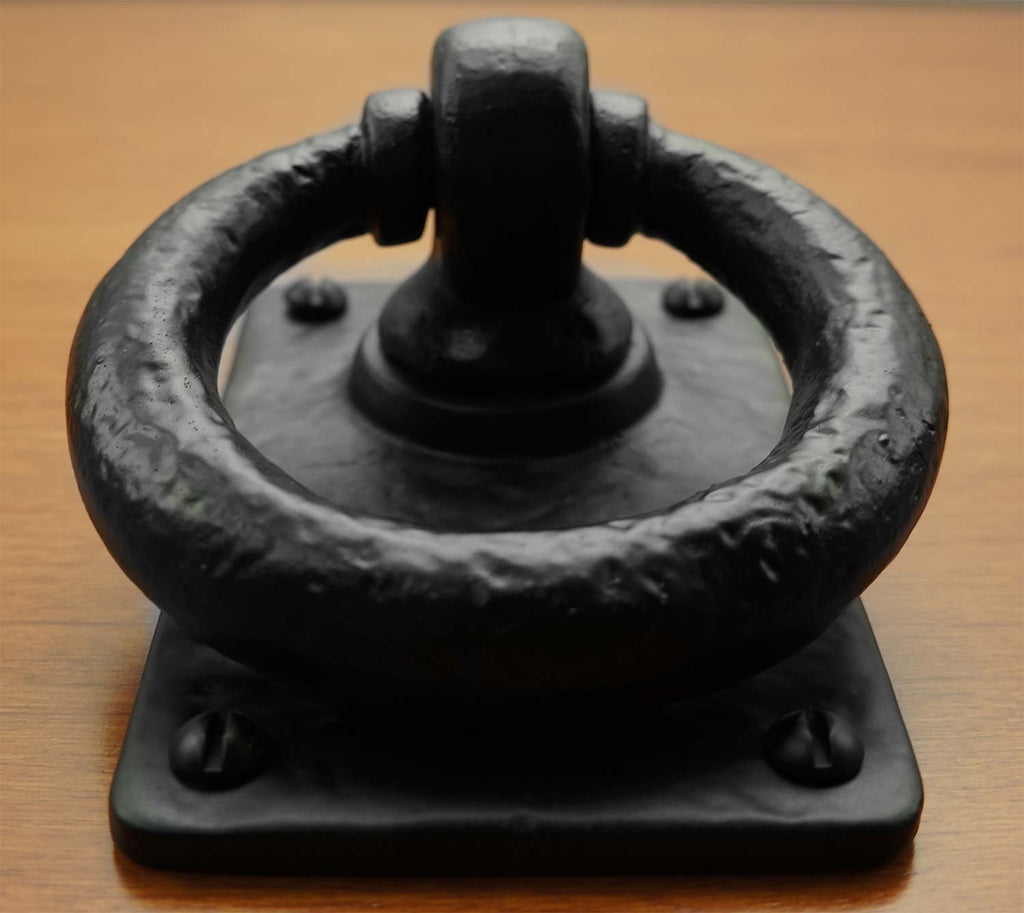 Cast Iron 4.5'' Ring Pull - Door & Gate Handle – Iron Valley Hardware