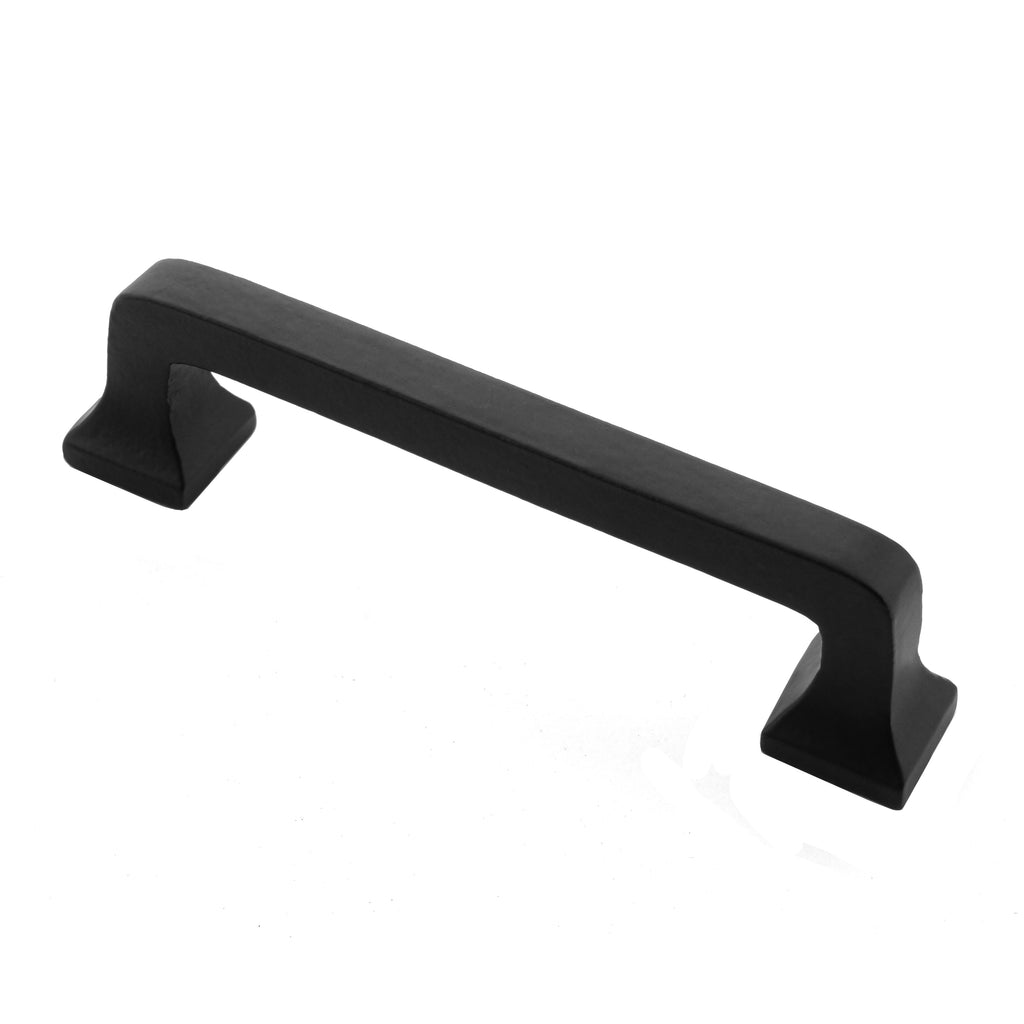 Cast Iron 4" C2C Square Contemporary Cabinet Handle Pull - (Packs of 5, 10, & 25)
