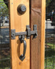 Solid Bronze Textured Double Thumb Latch
